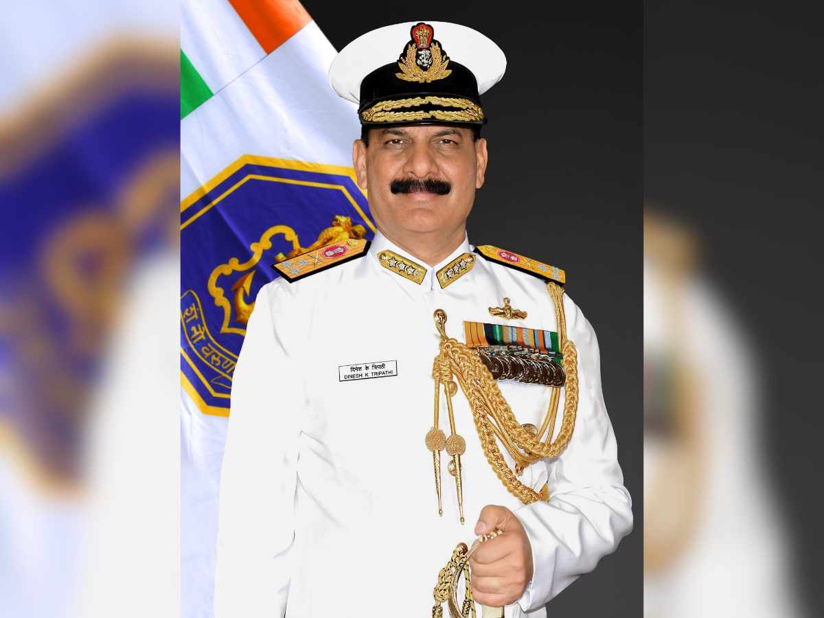 Vice Admiral Dinesh Kumar Tripathi appointed as next Chief of the Naval Staff