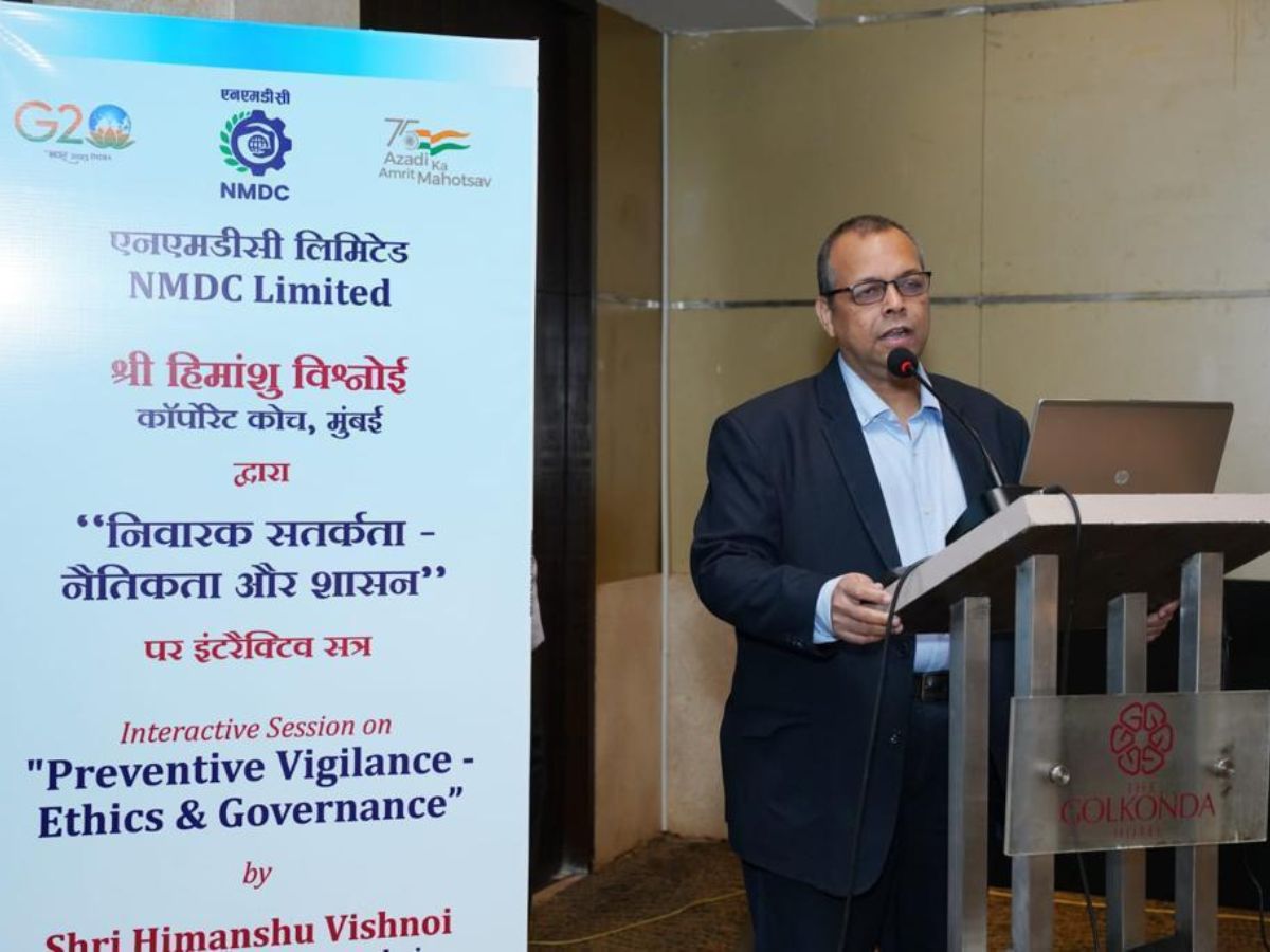 Vigilance Awareness Week 2023 Campaign at NMDC