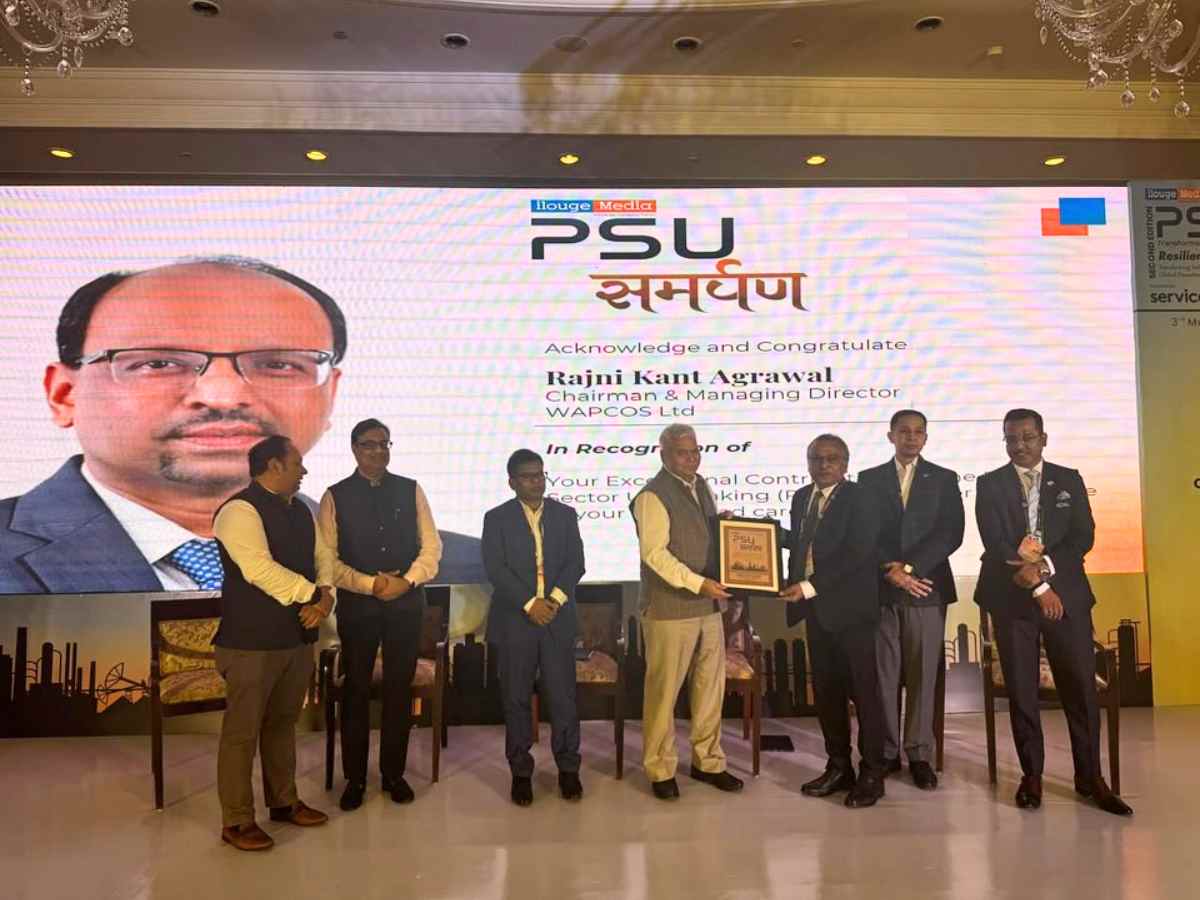 WAPCOS CMD conferred with PSU Samarpan Award