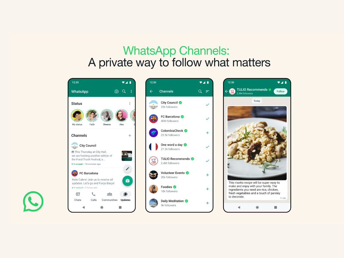 WhatsApp unveiled new feature called 'Channels'