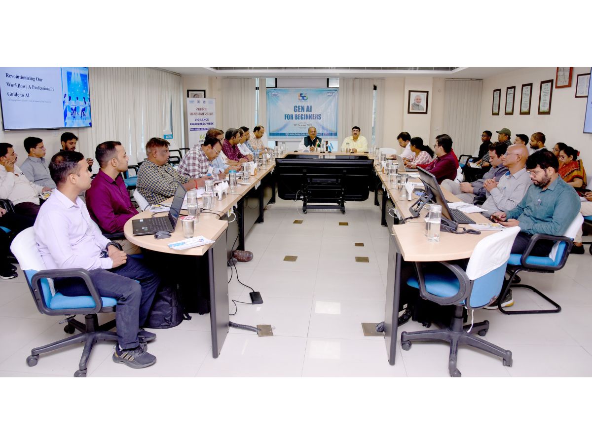 Workshop on AI for Beginners at NTPC Northern Region HQ