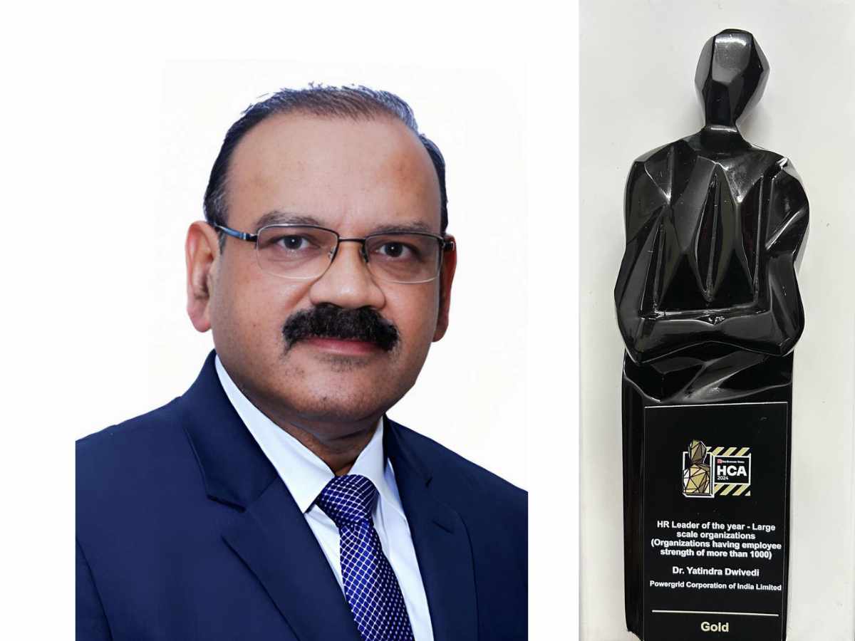 Yatindra Dwivedi, Director (Personnel) POWERGRID bags 'HR Leader of the Year’ title