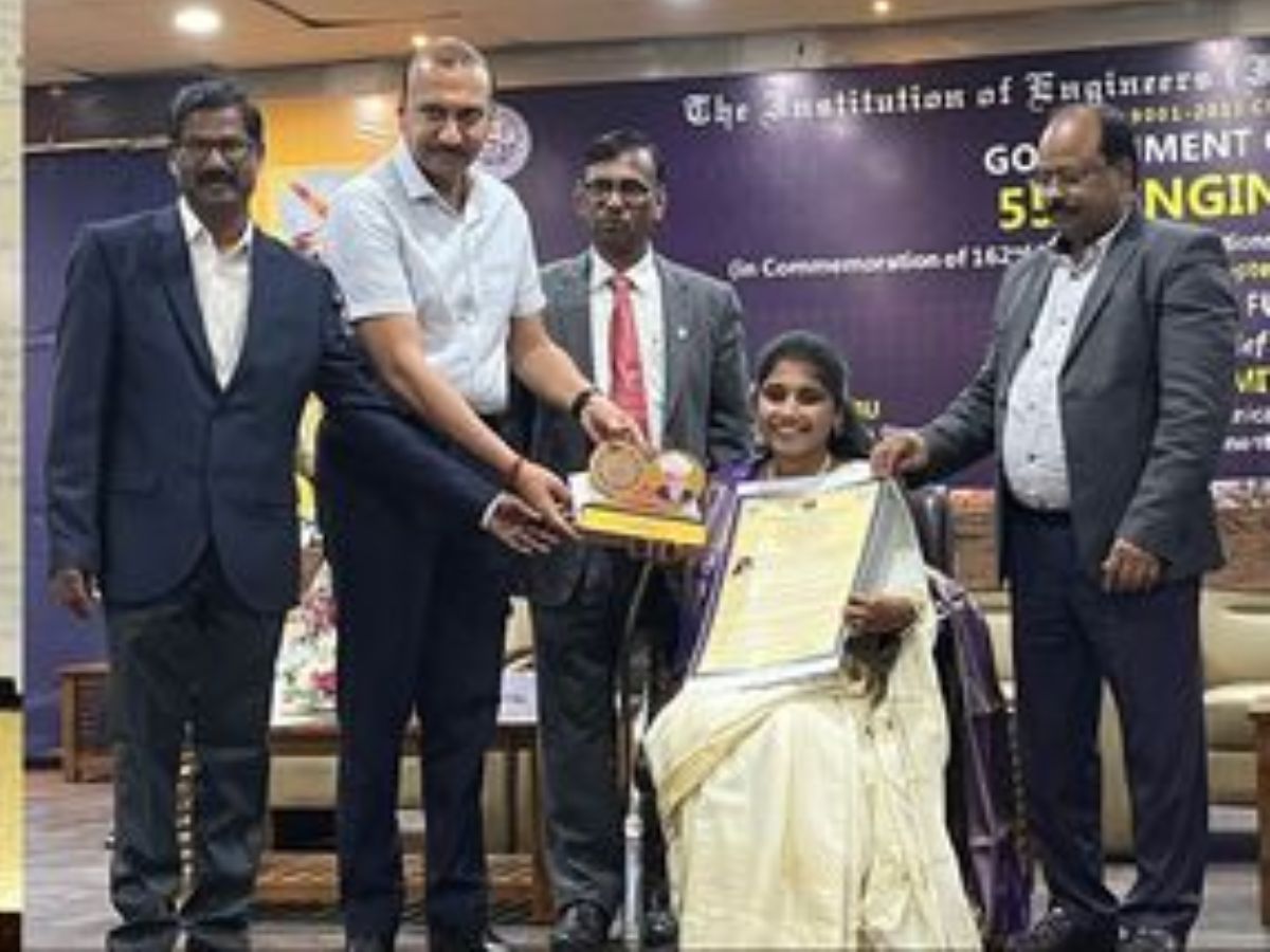 BHEL Employee honoured with 'Young Engineer of the Year' Award