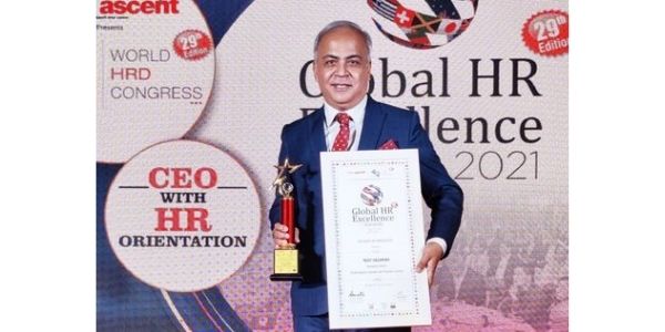 BCPL MD conferred with CEO with HR Orientation Award