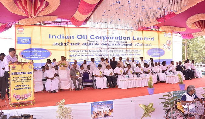 IndianOil Southern Region Pipelines Organised CSR Mega Camp