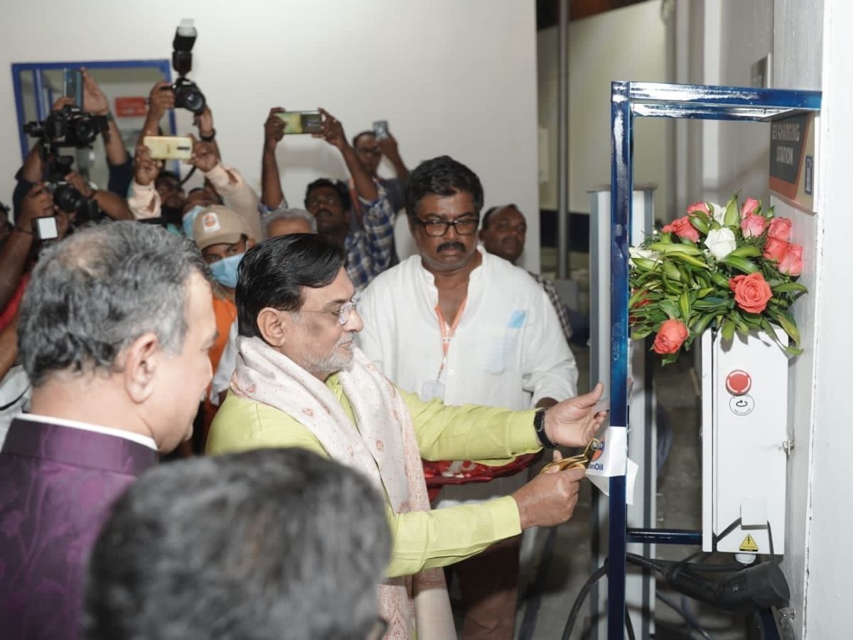 Praful K Patel, Hon’ble Administrator, UT of Lakshadweep inaugurates IOC's POL depot & fuel station at Kavaratti