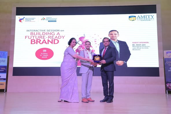 AUH Hosts Mr Akhil Jain for an Inspiring Session on Brand Building and Innovation