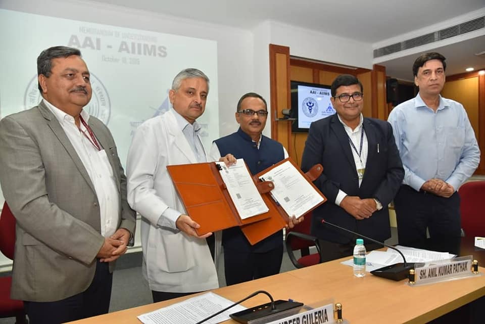 AAI signs MoU with AIIMS