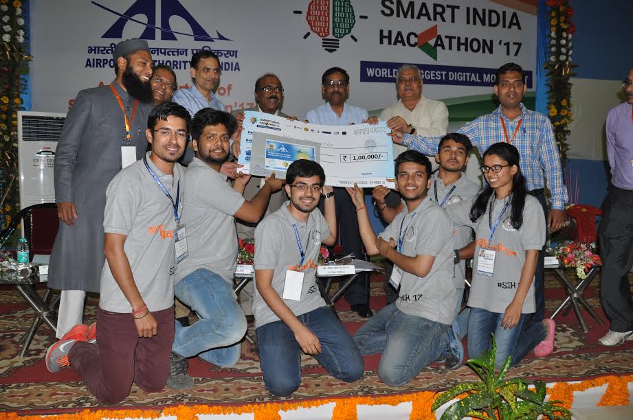 Smart India Hackathon 2017 held at CATC Allahabad