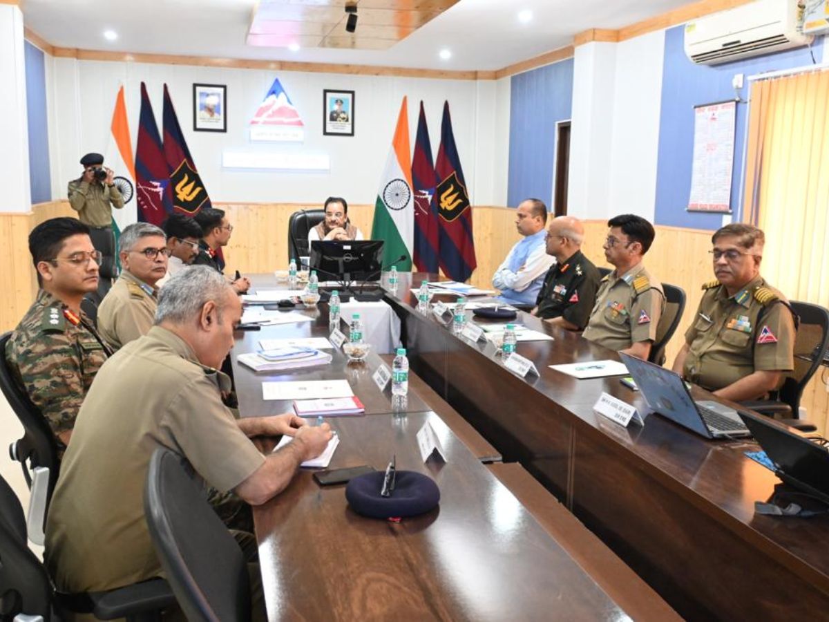 State Defence Minister Ajay Bhatt visits Headquarters, Project Shivalik of BRO in Rishikesh