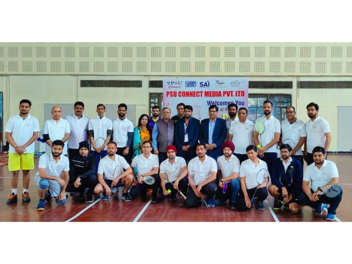 PSU Connect Media organised 1st PSU Badminton Tournament at IGI, New Delhi