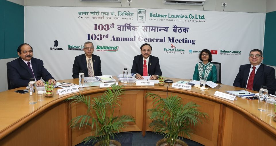 103rd Annual General Meeting of Balmer Lawrie and Co. Ltd held at Kolkata