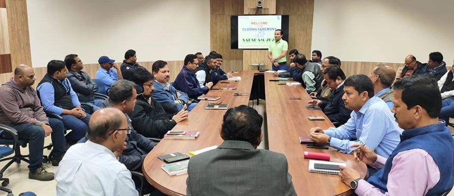 Closing ceremony of saksham 2020 in BCPL