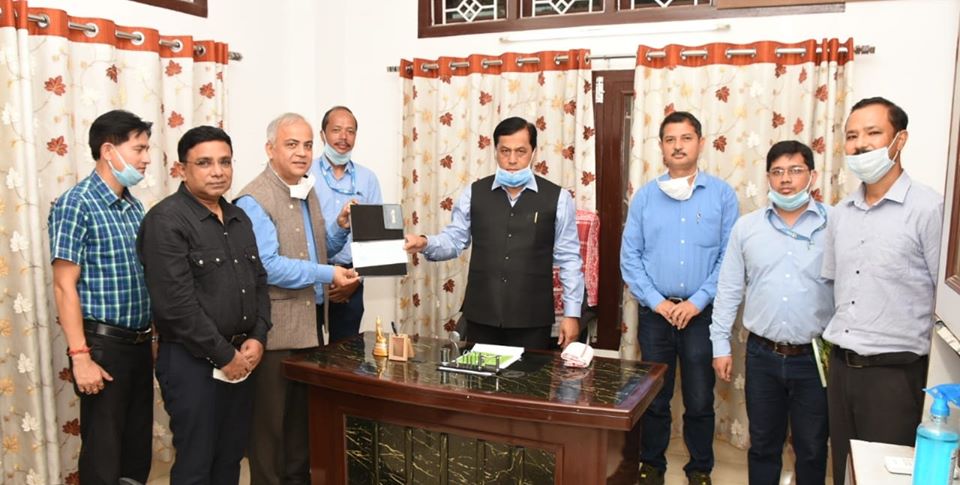BCPL employees financial assistance of rs.10 lacs to CM relief fund