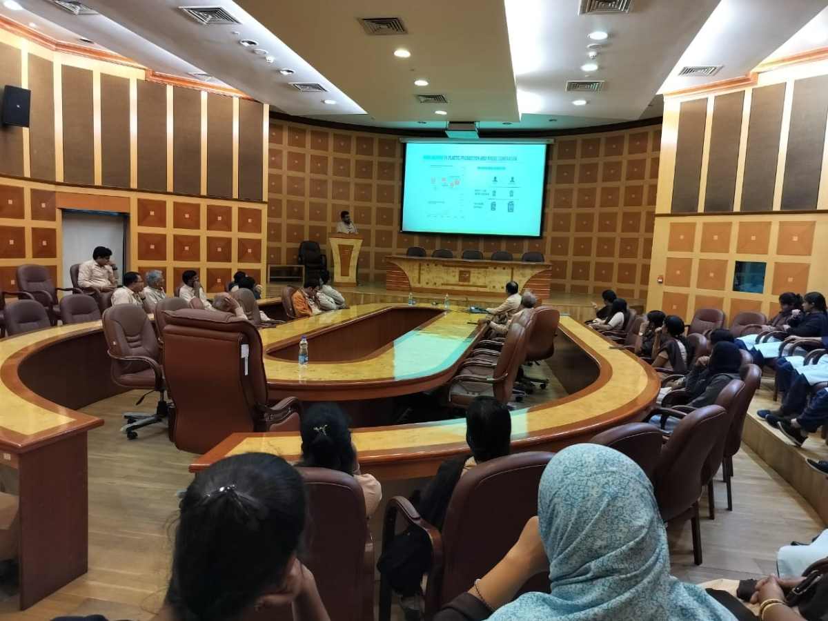 BEL organises talk on 'Negative Effects of Plastic'