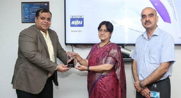 BHEL wins CII-EXIM Bank Platinum Award for Business Excellence