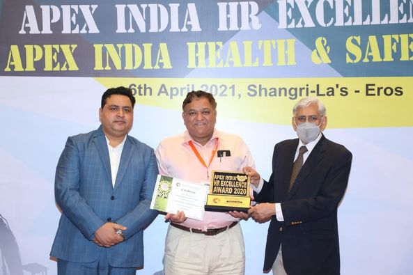 BHEL wins Apex India Gold Award for occupational health & safety