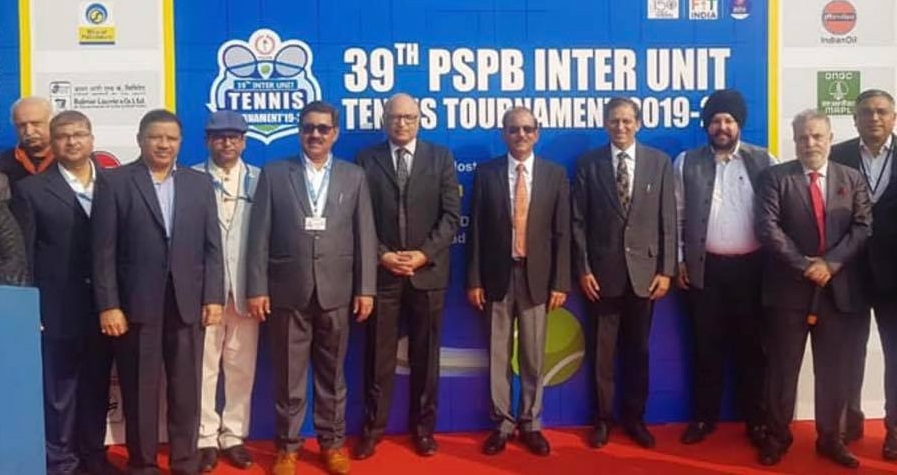 Shri Sunil Jain BPCL Inaugurates Petroleum Sports Promotion Board Lawn Tennis Tournament 