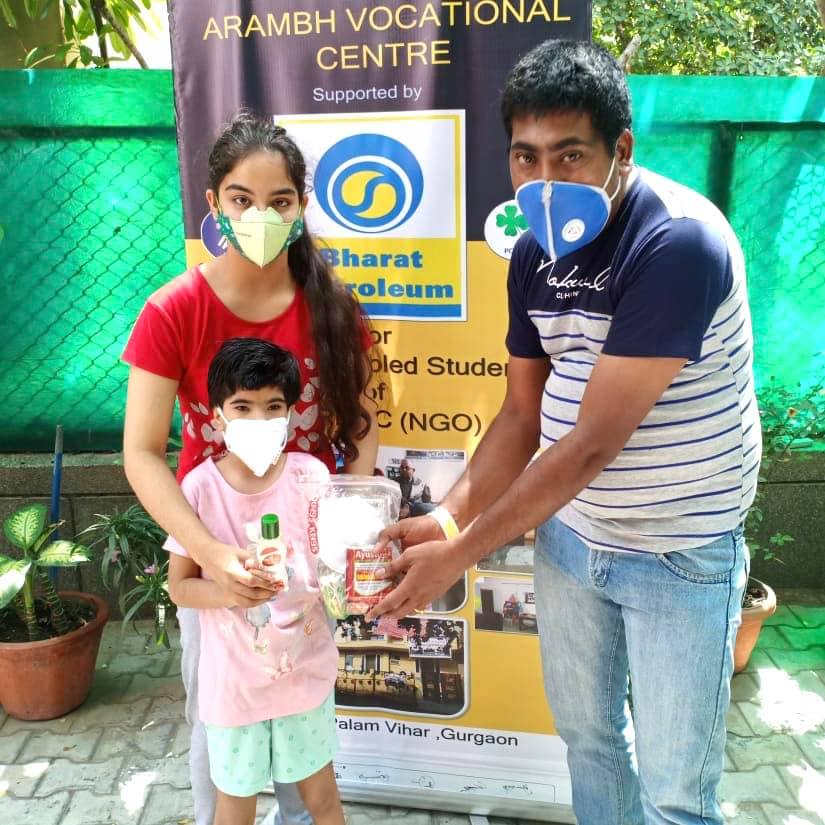 Bharat Petroleum Distributed Personal Protective Equipments