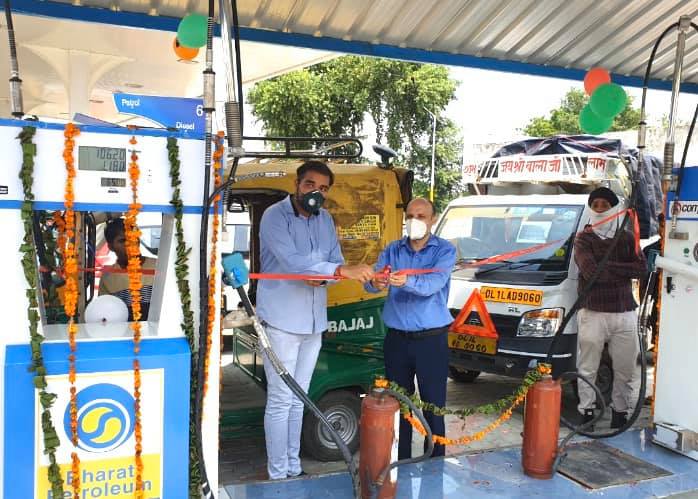 BPCL inaugurates first CNG station in Rohtak