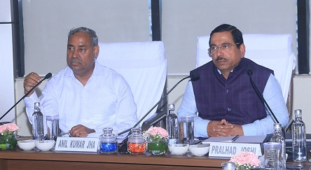 Coal Minister  of India visits Coal India Limited in Kolkata.