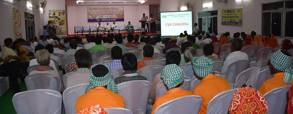 CIL organised CSR Chaupal in NCL