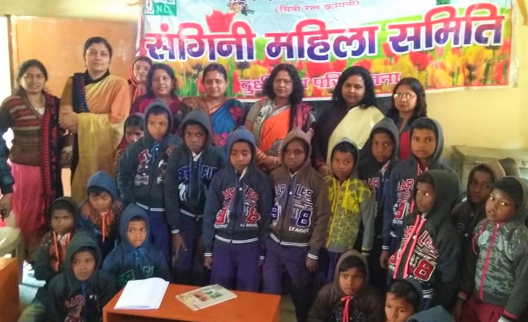CIL distributed warm clothes