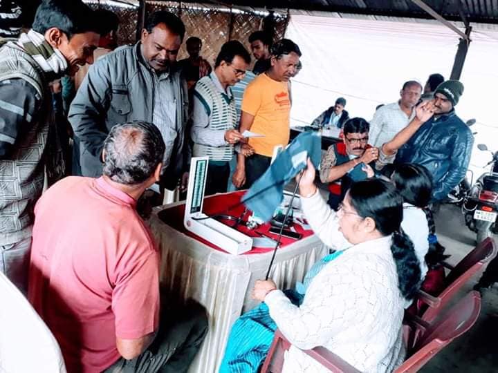 CIL organised a free health check up camp