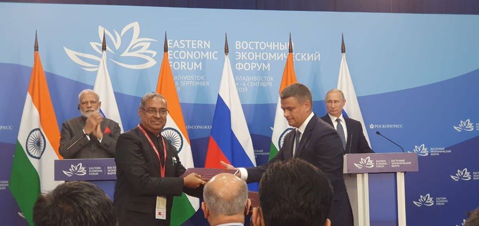 CIL SIGNED MOU IN RUSSIA