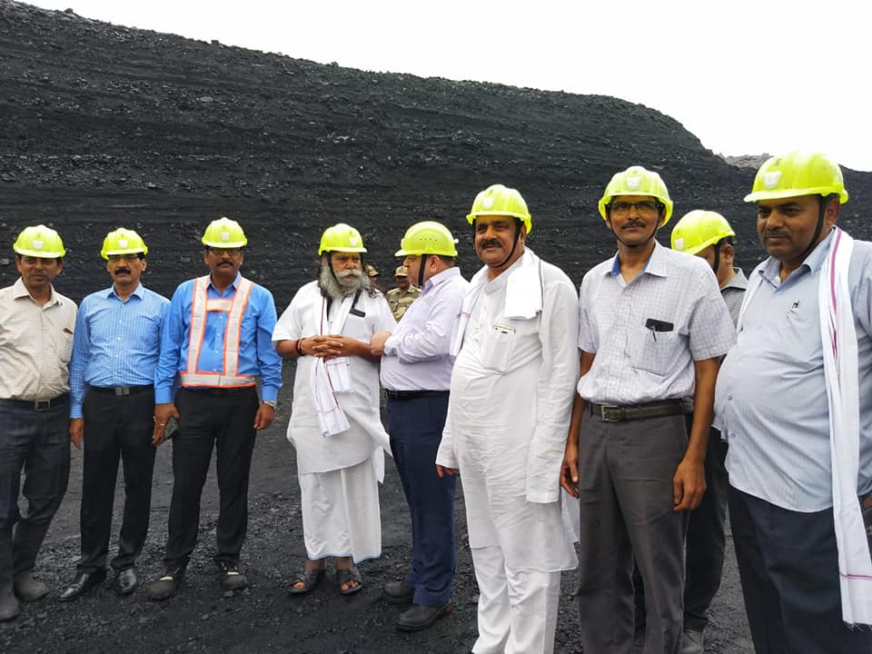 CIL APEX JCC MEMBERS VISIT SECL MINES