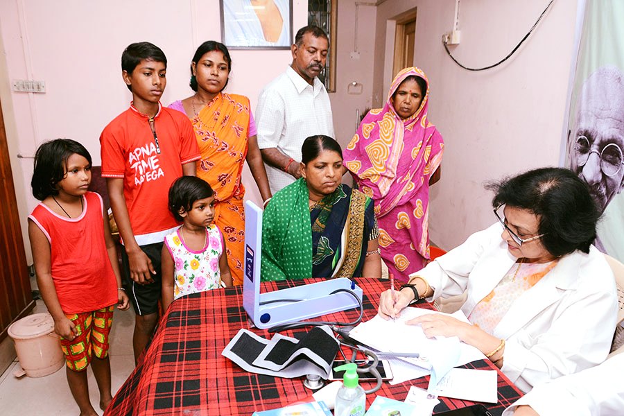 Coal India Ltd organised a Free Health Check-up Camp