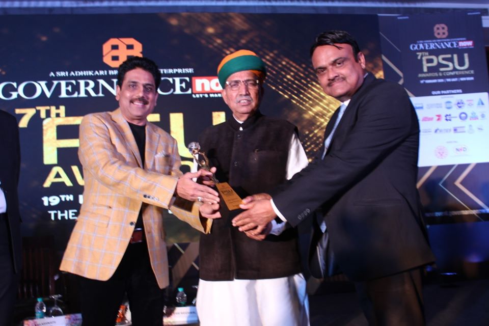 CIL Bagged The Governance Now 7th PSU Awards