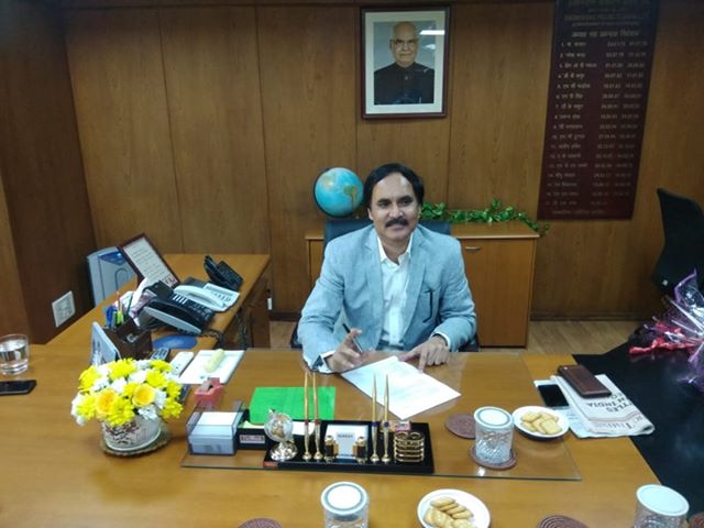 Shri D. S. Rana has assumed the charge of CMD Engineering Projects India Limited