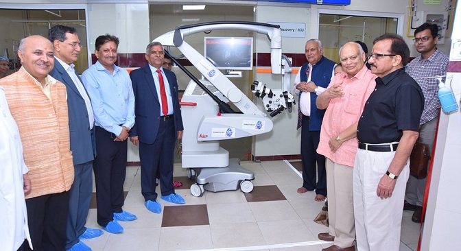 PFC Provides Surgical Operating Microscope to BMCHRC Jaipur