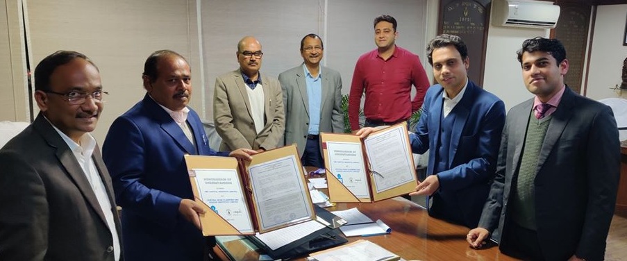 CMPDI signed MoU SBI Capital Markets Limited