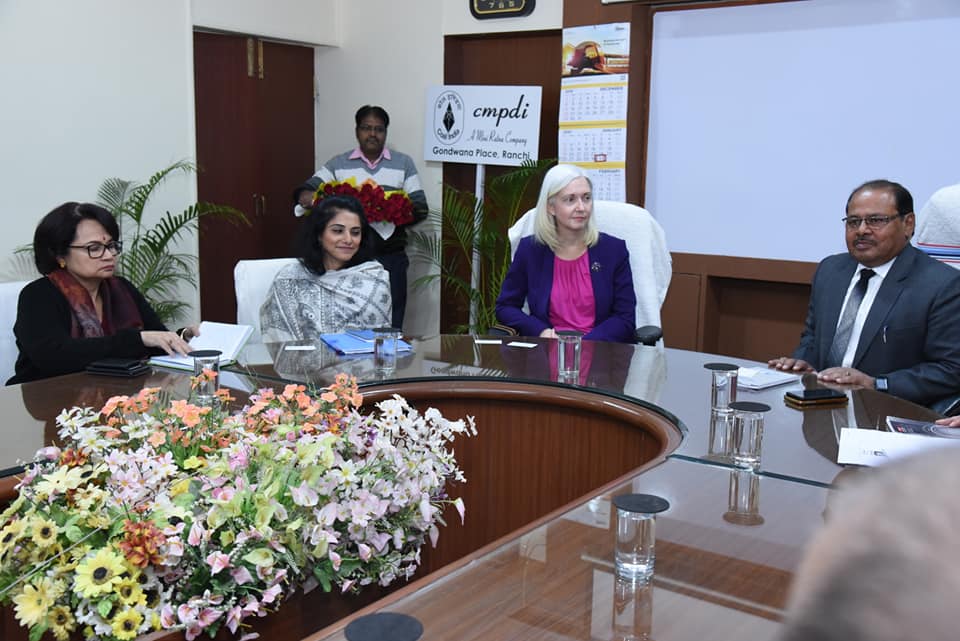 Ms Patricia Hoffman US Consul General Visited To CMPDI 