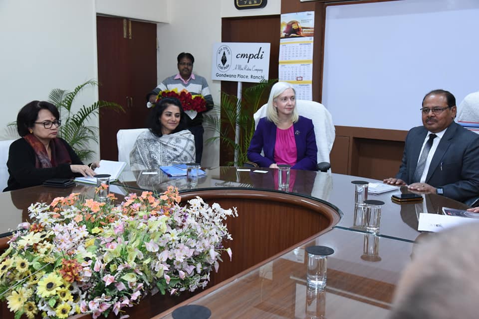 Ms Patricia Hoffman US Consul General Visited To CMPDI