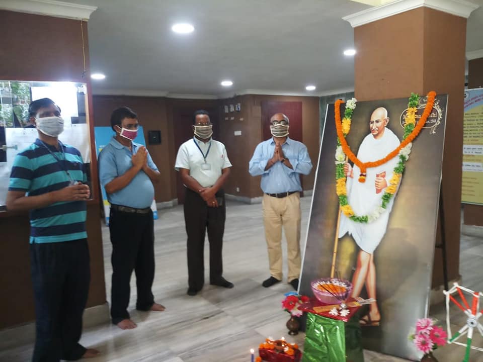 Mahatma Gandhi Jayanti celebrated at CMPDI