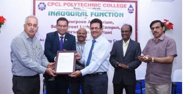 CPCL Polytechnic College received BSI certification