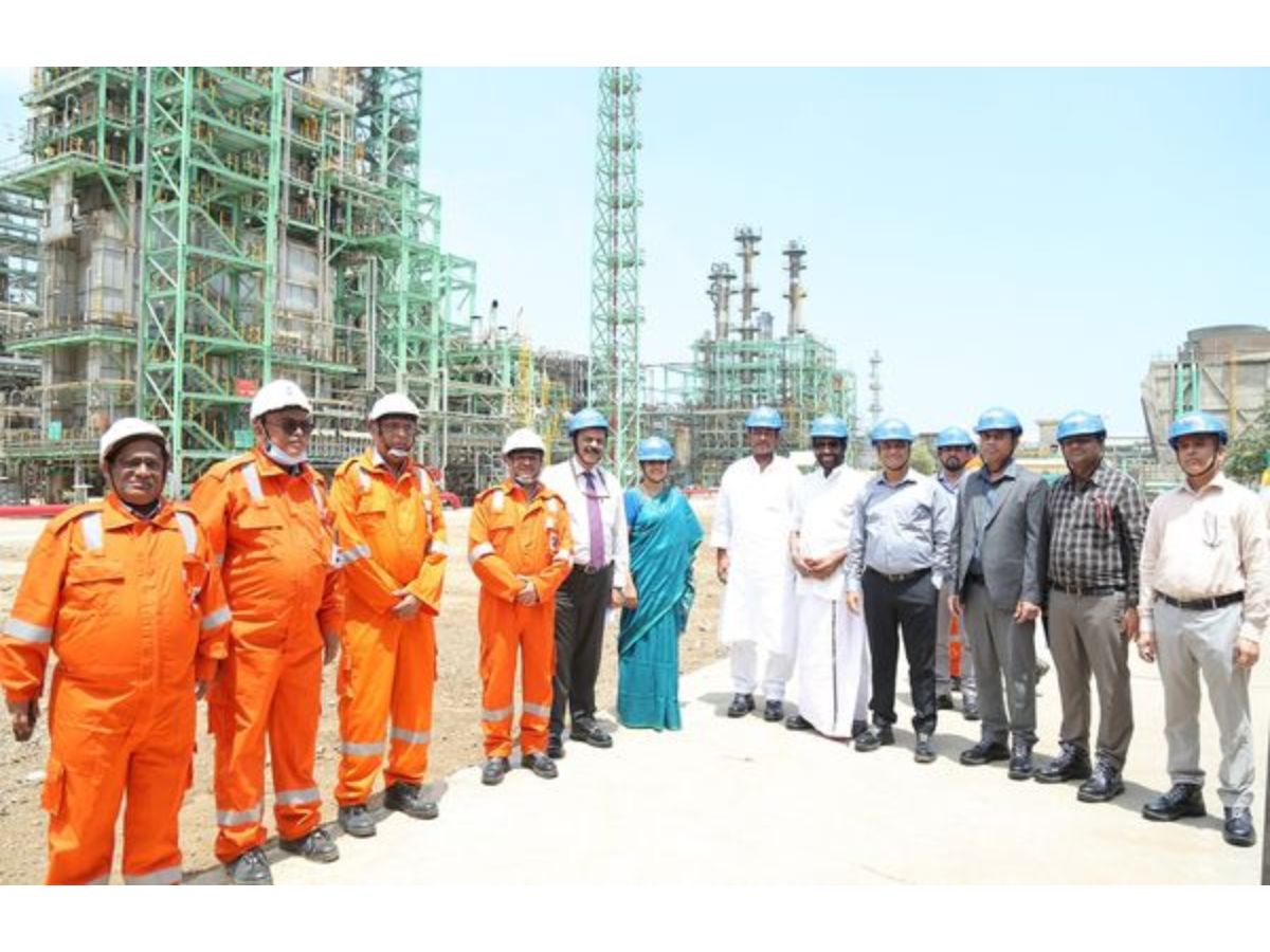 Parliamentary Committee visits CPCL's Manali Refinery