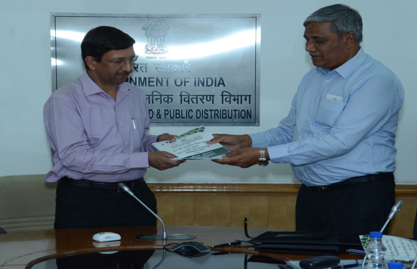 CWC Signed the MoU with Ministry of Consumer Affairs
