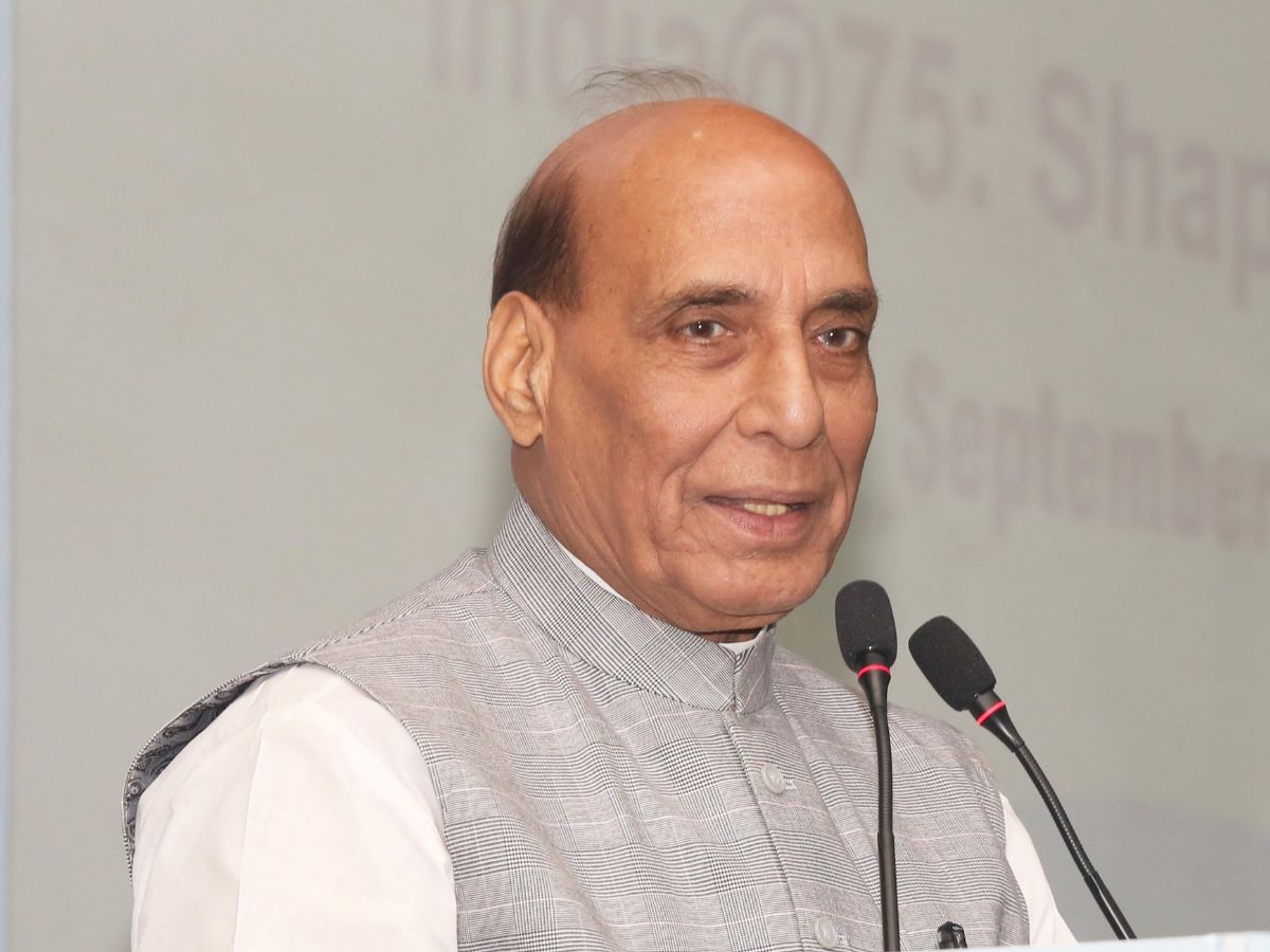 DefExpo 2022: Rajnath Singh reviews preparations of biggest ever Defence Expo
