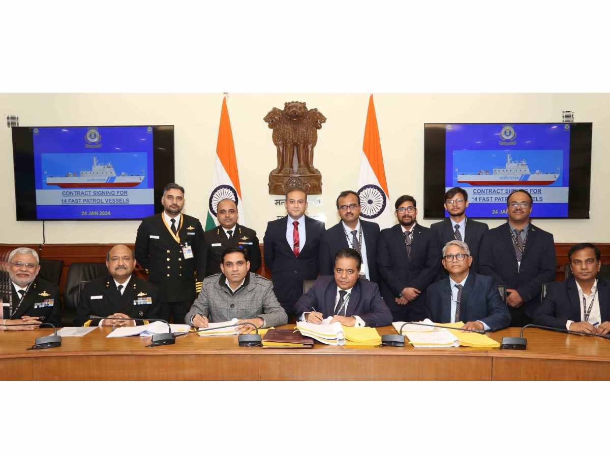 Defence Ministry inks Rs 1070 crore contract with Mazagon Dock Shipbuilders