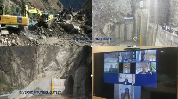 R.K. Singh inaugurates diversion of Marusudar River at Pakal Dul HE Project in J&K