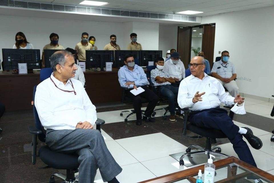 Shri Pradeep Kumar Awasthi visited the iCBTC Lab