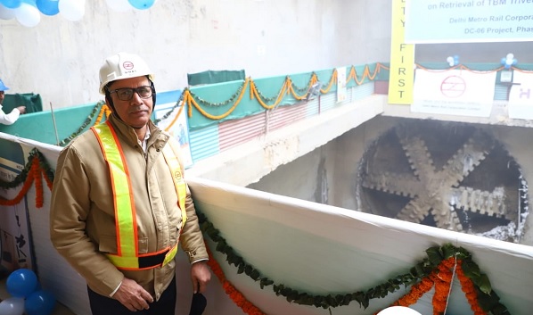 DMRC completes tunneling stretch of Phase 4