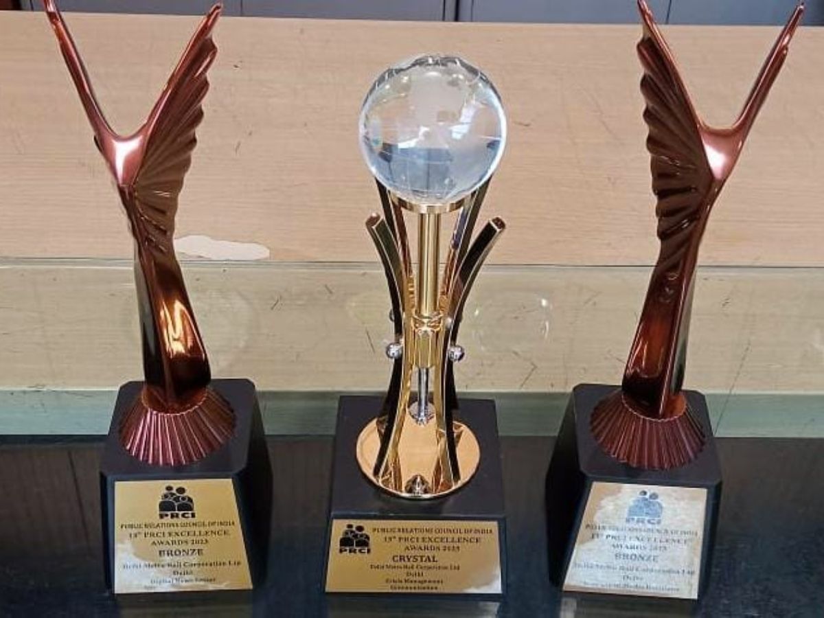 DMRC's CC department wins multiple awards at the 17th Global Communication Conclave