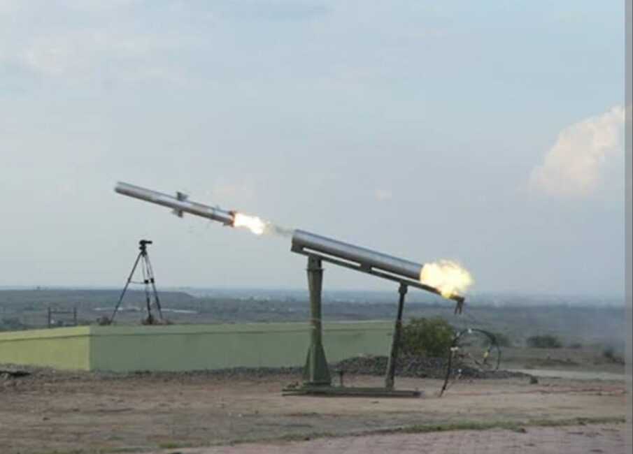 DRDO & Indian Army conduct trials of indigenous Man Portable Anti-tank Guided Missile Weapon System
