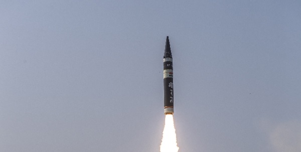 DRDO successfully test-fired new generation ballistic missile ‘Agni P’