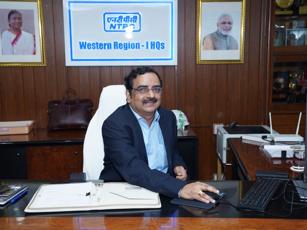 Shri E. Satya Kumar Phani assumes additional charge as Regional Executive Director (West-I), NTPC